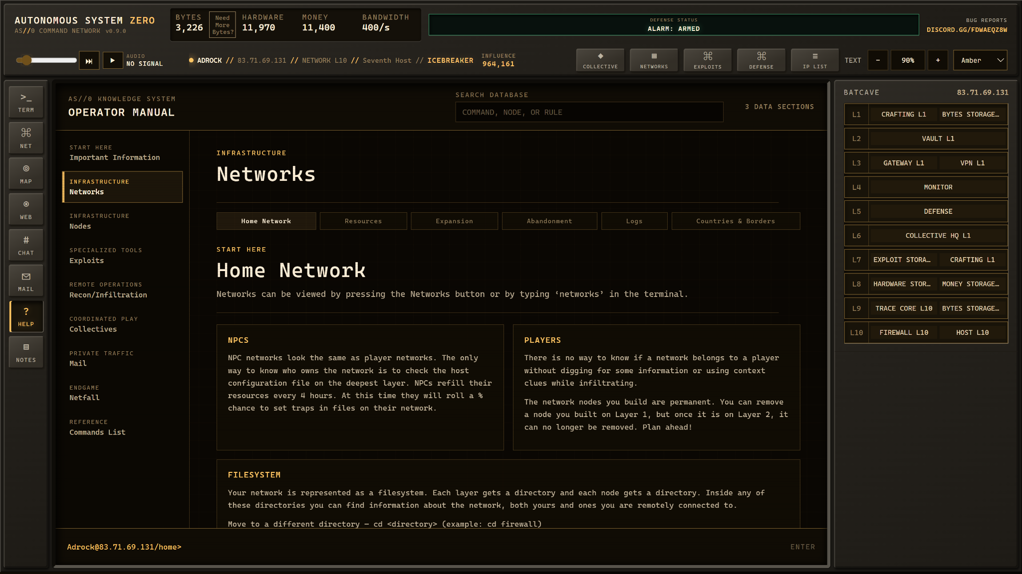 AS//0 — Extensive Help Directory